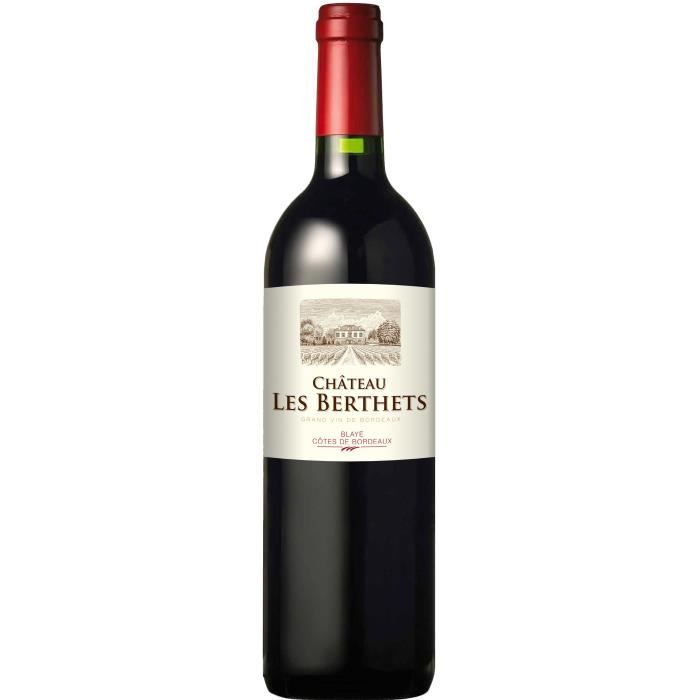 Château Les Berthets 2023 Blaye Côtes de Bordeaux - Vin rouge de Bordeaux