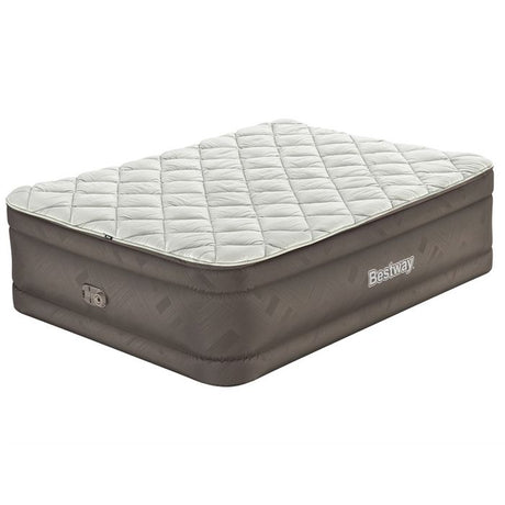 Matelas gonflable - BESTWAY - Tough Guard Fortech - 2 places - Pompe électrique - 350 kg de charge