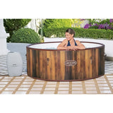 Spa gonflable BESTWAY - Lay-Z-Spa Helsinki - 180 airjets - 180 x 66 cm - 5 a 7 places - Rond (couverture, cartouche, diffuseur)