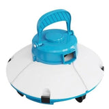 Robot de piscine - Bestway - Frisbee - Autonome - nettoyage fond plat - 5x3m max - Bleu