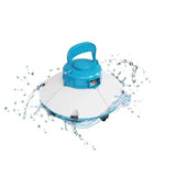 Robot de piscine - Bestway - Frisbee - Autonome - nettoyage fond plat - 5x3m max - Bleu