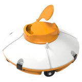 Robot de piscine - Bestway - Frisbee - Autonome - nettoyage fond plat - 5x3m max - Orange