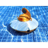 Robot de piscine - Bestway - Frisbee - Autonome - nettoyage fond plat - 5x3m max - Orange