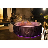 Spa gonflable BESTWAY - Lay-Z-Spa Hollywood - 196 x 66 cm - 4 a 6 places - Rond (Couverture, cartouche, diffuseur, LED...)