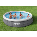 Kit Piscine hors sol autoportante BESTWAY - Fast Setô - 366x76cm - Ronde (LivrÈe avec une pompe et cartouche de filtration)