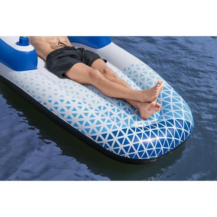 Bouée gonflable - Bestway - matelas Hydroforce  - 1 place - 183 x 97 x 53,5 cm