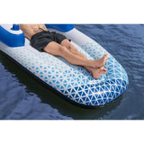 Bouée gonflable - Bestway - matelas Hydroforce  - 1 place - 183 x 97 x 53,5 cm