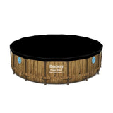 Kit Piscine hors sol tubulaire BESTWAY - Power Steelô - 488 x 122 cm - Ronde (filtre a cartouche, b‚che, Èchelle)