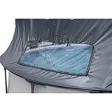 Kit Piscine hors sol tubulaire BESTWAY - Steel Pro Maxô - 366 cm x 100 - Ronde (Pompe de filtration, Èchelle, auvent)