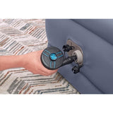 Lit gonflable - BESTWAY - 6713G - Tritech - 1 place, 191 x 97 x 51 cm, pompe électrique intégrée, cadre de lit