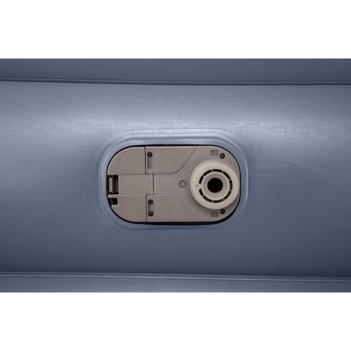 Lit gonflable - BESTWAY - 6713G - Tritech - 1 place, 191 x 97 x 51 cm, pompe électrique intégrée, cadre de lit