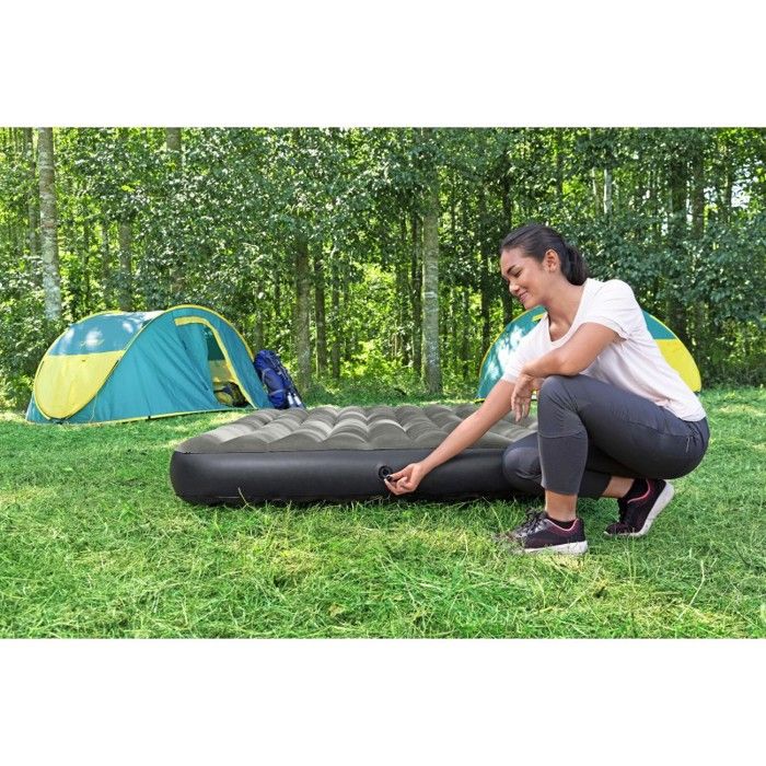 Matelas gonflable - Bestway - Tritech - 2 places - 2,03 m x 1,52 m - Noir
