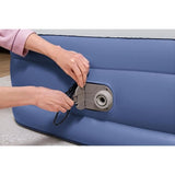 Lit gonflable - BESTWAY - 67628 - 1 place - 191 x 97 x 46 cm, pompe électrique intégrée, cadre de lit