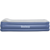 Lit gonflable - BESTWAY - 67628 - 1 place - 191 x 97 x 46 cm, pompe électrique intégrée, cadre de lit