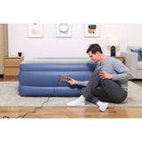 Lit gonflable - Bestway - Tritech - 152 x 203 x 46 cm - 2 places - Pompe intégrée