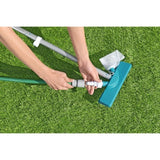 Kit de nettoyage piscine jusqu'à 3,96m - Bestway - Aquaclear - épuisette, flotteur, aspirateur, bande de test, patch de réparation