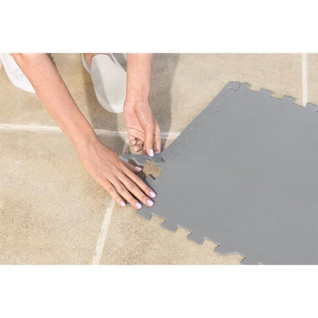 BESTWAY - Tapis de sol pour spa carré ou rond Lay-Z-Spa 196 x 196 cm