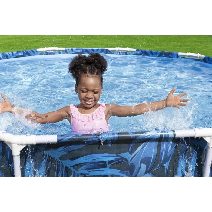 Piscine hors sol tubulaire BESTWAY - Steel Pro - 305 x 66 cm - Ronde