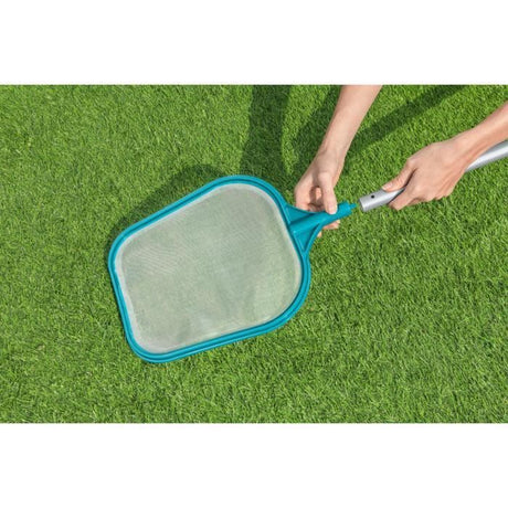 Kit de nettoyage piscine jusqu'a 3,96m - Bestway - Aquaclear - épuisette et tete d'aspirateur