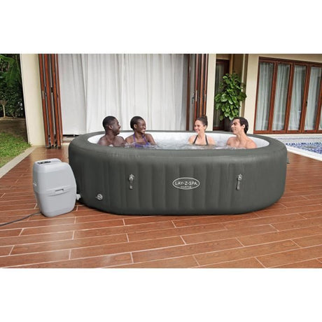 Spa gonflable BESTWAY - Lay-Z-Spa Mauritius - Avec Wifi - Airjet 180 Airjets - 270 x 180 x 71 cm - 5 a 7 places - Rectangulaire
