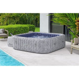 Spa gonflable BESTWAY - Lay-Z-Spa San Francisco Hydrojet Pro - 230 x 230 x 71 cm - 5/7 places - CarrÈ (b‚che, une cartouche)