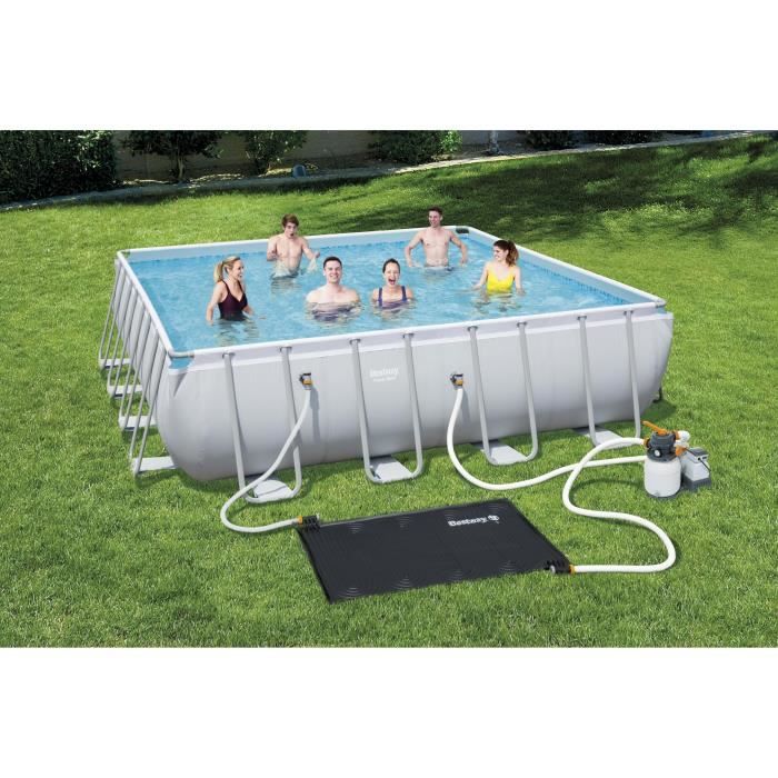 Tapis de solaire chauffant - Bestway - Pour piscine bestway - Noir
