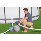 Filtre a sable / pompe de filtration pour piscine jusqu'a 54 m3- Bestway - 8 327 L/h - Avec préfiltre