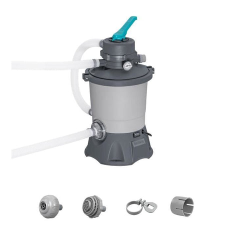 Filtre a sable / pompe de filtration pour piscine jusqu'a 18 m3- Bestway - 3 596 L/h - Avec préfiltre