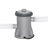 Kit Piscine hors sol tubulaire BESTWAY - Steel Pro MAX - 305 x 200 x 84 cm - Ovale (Livrée avev filtre a cartouche et 1 cartouche)