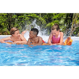 Kit Piscine hors sol tubulaire BESTWAY - Steel Pro Max - 488 x 244 x 122 cm - Rectangulaire (Filtre a cartouche, bâche, échelle)