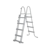 Kit Piscine hors sol tubulaire BESTWAY - Steel Pro Max - 488 x 244 x 122 cm - Rectangulaire (Filtre a cartouche, bâche, échelle)