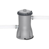 Kit Piscine hors sol tubulaire BESTWAY - Steel Pro Max - 488 x 244 x 122 cm - Rectangulaire (Filtre a cartouche, bâche, échelle)