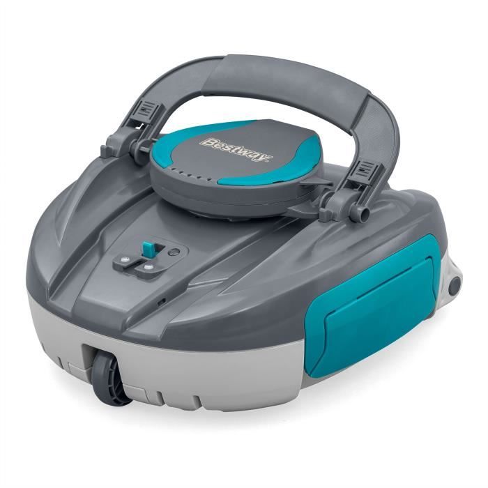 Robot aspirateur - Bestway - Agathe - Rechargeable et autonome - nettoyage fond plat - 15 m˛ max