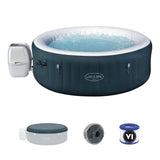 Spa gonflable BESTWAY - Lay-Z-Spa Miami - 140 airjets - 196 x 66 cm - 4 a 6 places - Rond (couverture, cartouche, diffuseur)