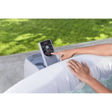 Spa gonflable BESTWAY - Lay-Z-Spa Miami - 140 airjets - 196 x 66 cm - 4 a 6 places - Rond (couverture, cartouche, diffuseur)
