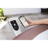 Spa gonflable BESTWAY - Lay-Z-Spa Hawaii - 140 airjets - 196 x 71 cm - 4 a 6 places - Rond (couverture, cartouche, diffuseur)