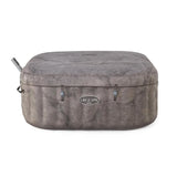 Spa gonflable BESTWAY - Lay-Z-Spa Rome - 140 airjets - 180 x 180 x 71 cm - 4 a 6 places - Carré (couverture, cartouche, diffuseur)