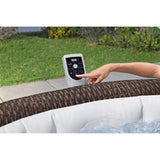 Spa gonflable BESTWAY - Lay-Z-Spa Bali - 180 airjets - 216 x 71 cm - 5 a 7 places - Rond (couverture, cartouche, diffuseur)