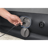 Matelas gonflable - BESTWAY - 671BU - Tritech Queen - 2 places, pompe USB intégrée, 2,03 m x 1,52 m x 36 cm