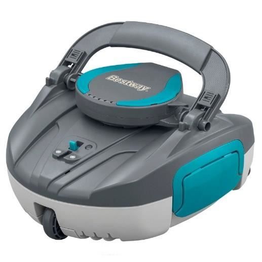 Robot aspirateur - Bestway - Cristal - Rechargeable et autonome - 10m˛