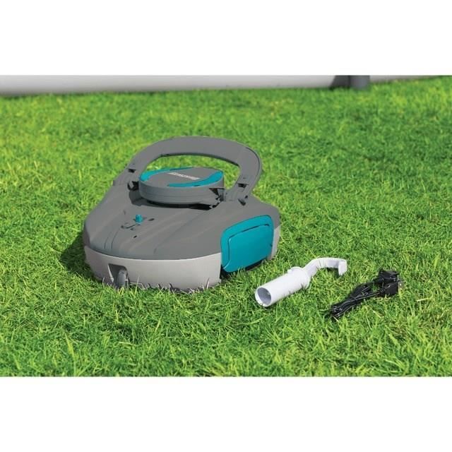 Robot aspirateur - Bestway - Cristal - Rechargeable et autonome - 10m˛