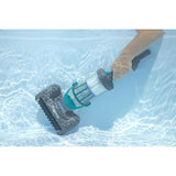 Aspirateur de piscine a main AquaGrip, temps de marche 90 minutes, pour piscines jusqu'a 6,10m de diametre