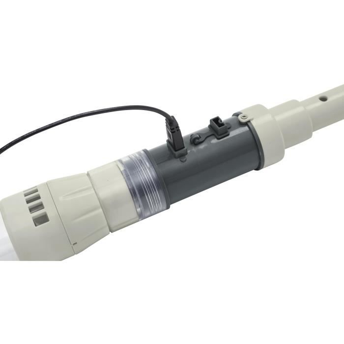 Balai aspirateur électrique Aquascan - BESTWAY - Pour spa et piscine jusqu'a 2m - Batterie rechargeable