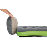BESTWAY Matelas gonflable camping Pavillo - 1 place Roll & Relax - 188 x 99 x 22 cm - Avec sac de gonflage