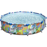 Piscine hors sol tubulaire BESTWAY - Steel Proô - 305 x 66 cm - Ronde