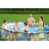Piscine hors sol tubulaire BESTWAY - Steel Pro - 305 x 66 cm - Ronde