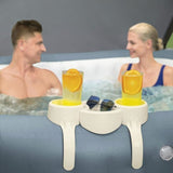 Porte-Boisson pour Lay-Z-Spa - BESTWAY - Compatible tous Lay-Z-Spa sauf Vancouver et Helsinki - Gris