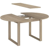 Ensemble buffet et table ronde extensible - BETTY - Chene - PARISOT