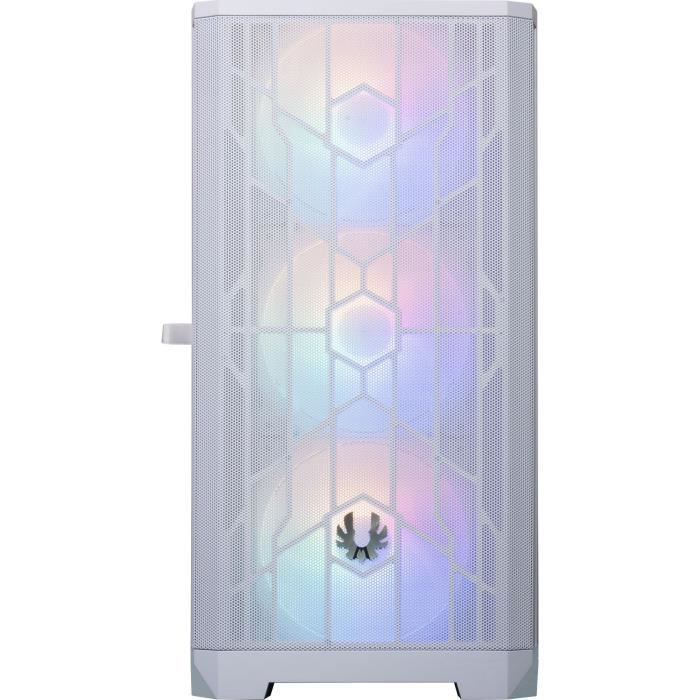 BITFENIX Nova Mesh SE TG 4ARGB (Blanc) - Boitier sans alimentation - Moyen tour - Format ATX