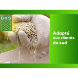 Gazon - BHS - Gazon Bord de Mer 10kg | Résistant vent, sécheresse, salinité | Beau gazon d'été, esthétique et robuste.